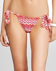 Chevron Tanga Bikini Bottom