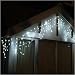 Top Quality low energy 15M White LED Icicles, Consists of 576 super bright leds with memory controller, Ideal for dressing house facia's at christmas