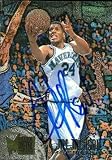 Jim Jackson autographed Basketball Card (Dallas Mavericks) 1995 Fleer Metal Universe #20