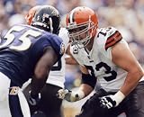 JOE THOMAS CLEVELAND BROWNS 8X10 HIGH GLOSSY SPORTS ACTION PHOTO (Q)