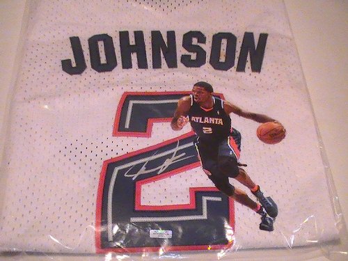 JOE JOHNSON SIGNED AUTOGRAPHED ATLANTA HAWKS JERSEY W/ HOLOGRAM + COA