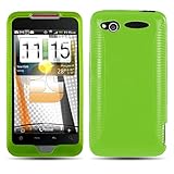 HTC Merge Grip Injection Protector Case Phone Cover - Neon Green