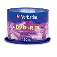 Verbatim 96577 8.5 GB 2.4x-6x Double Layer Recordable Disc DVD+R DL, 50-Disc Spindle