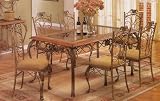 ItalianStone Glass Top Table/Chair