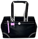 Coach Hamptons Large Black Nylon Tote Bag - 11993