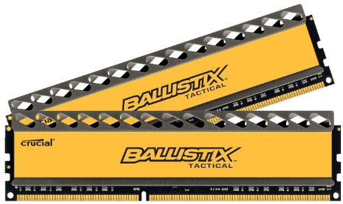 Ballistix Tactical 16GB Kit (8GBx2) DDR3 1600 MT/s (PC3-12800) UDIMM 240-Pin Memory...