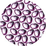 アクリルネイルストーン＜オーバル＞(楕円形)ローズ(約100粒)