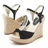 CutesyGirl Tanuki03 Espadrilles Black 8 Black