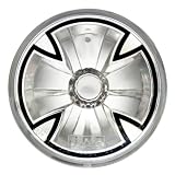 Adjure T40X00 4-1 2 Diamond Cut Iron Cross Ice Motorcycle Headlight with H4 Bulb and... by Adjure
