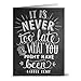 Note Card Cafe All Occasion Greeting Card with Kraft Envelopes | 72 Pack | Blank Inside, Glossy Finish|6 Various Chalkboard Inspiration Designs|Bulk Set for Grandson, Corporate, Friends