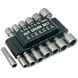 14 Nut Driver Bits for Power Drill Standard Metric Tool