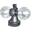Twin Mirror Ball Disco Lamp