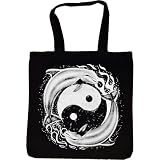 51KpEvfTOtL. SL160  Tote Bag : YIN YANG DOLPHINS