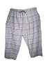 Alfani Fog Plaid Pajama Bottoms 3X