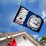 Connecticut Huskies UCONN University Large College Flag