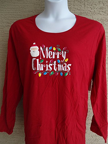JMS Long-Sleeve Crew Neck Christmas Women's Tee