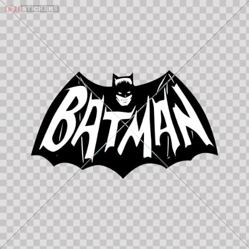 Stickers Batman Begins Size: 5 X 2.9 Inches Vinyl color print