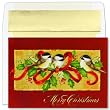 Three Birds Christmas Cards -