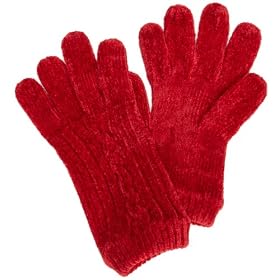 Isotoner Womens Cable Rib Chenille Glove Isotoner Women's Cable Rib Chenille Glove