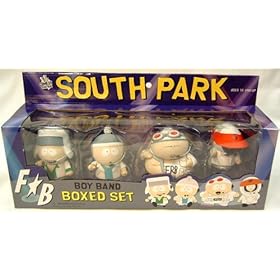  Mezco South Park Boy Band Deluxe Set