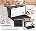 Figella Leather Facial Tissue Box Cover Napkin Holder Case Container for Home Office Living Room Desktop Table Car CFXZJH-1 …