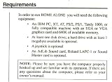 Home Alone ~ The Computer Game (IBM / Tandy) [3.5