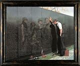 Reflections Lee Teter 32x25 Quality Framed Print Vietnam War Wall Memorial Picture