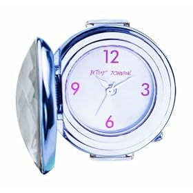 Betsey Johnson Women's Candy Brights  Flip Top Round Ring Watch #BJ9017