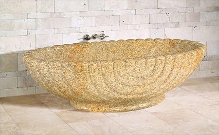 Allstone Tof-73 Bath, Mojave Gold Polished