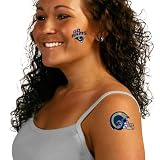 NFL St. Louis Rams Temporary Tattoos