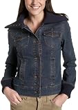 BandolinoBlu Women s Jennifer Knit Collar Jean Jacket