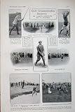 1908 GOLF SPORT SANDWICH GRAHAM LASSEN TAYLOR MEN