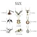JoJo&Lin 9pcs/Set Movie Jewelry Express 9 3/4 Sorting Hat Ravenclaw Pendant Necklace Fans Collection