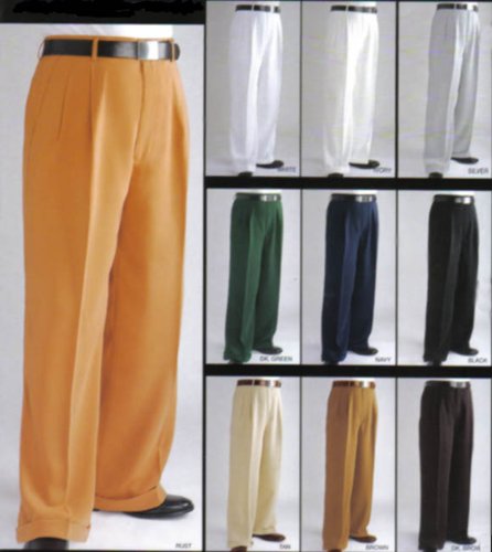 Wide Leg Mens Dress Pants