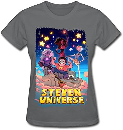 ZJNEW Women's Steven Universe Theme Cover Art T-Shirt