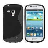 Fosmon DURA S Series Flexible TPU Cover for Samsung Galaxy S3 III mini / i8190 - Black