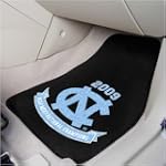 North Carolina Tar Heels 2009 NCAA Basketball National Champions 2-pc Car Mat Set