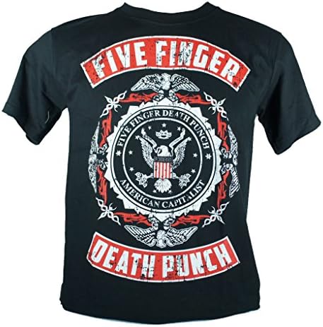 Five Finger Death Punch Medium Size New! T-Shirt (American Capitalist) 1459