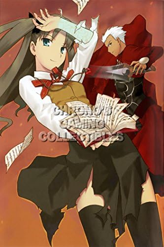 CGC Huge Poster - Fate Stay Night Anime Poster Zero Unlimited Blade Works Feito/Sutei Naito - Rin and Archer - FSN023 (24" x 36" (61cm x 91.5cm))