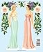 Floral Brides Paper Dolls