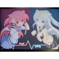 Anime Angel Beats! Wall Decoration Table Card Battle Play Mat