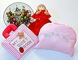 布絵本MY QUIET BOOK&着せ替えマイベビーバッグ   おまけ付き変身人形赤ずきん　クリスマス・スペシャルギフトセット