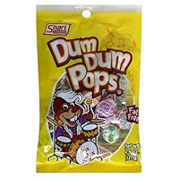 Shari Dum Dum Pops, 4.5-Ounce Bags (Case of 12)