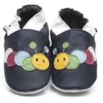 Cherry - Chaussons B�b� en cuir doux...