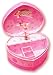 Ballerina Heart Shape Musical Jewelry Box By Pecoware