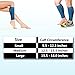 Compression Calf Sleeves Perfect for Men or Women Looking To Boost Circulation and Aid Faster Recovery. Helps Shin Splints (Pack of 2) Small