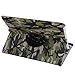 HDE Rotating iPad Case Magnetic Folding Leather Cover Folio Flip Stand for Apple iPad 2 iPad 3 iPad 4 (Green Camo)