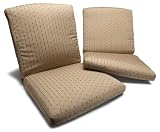 garden and patio furnitures item: Strathwood St. Thomas Deep Seating Motion Chair Cushion, Set of 2, Renata Hemp