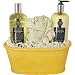 Spa Pampering Gift Basket with Organic Cocoa Butter Products