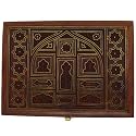 Gifts Items for Girls - Handmade Wood Boxes for Jewelry in Indian Style